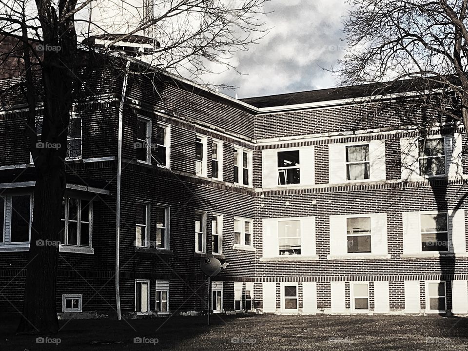 Old mental hospital 
