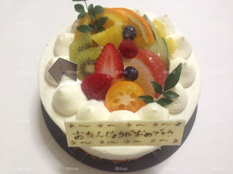Happy birthday cake♡