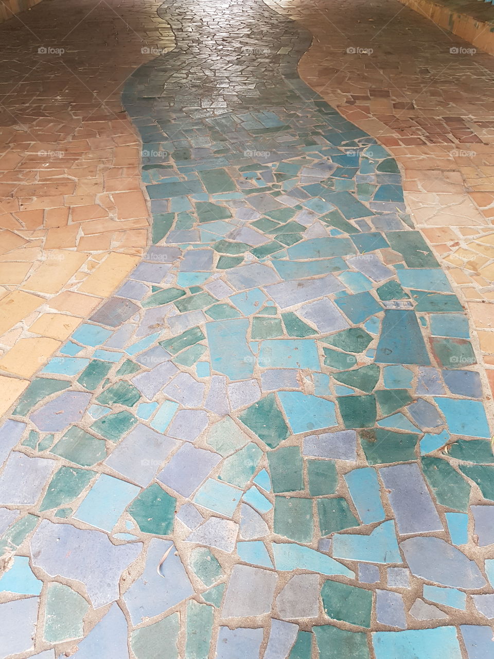 mosaic path
