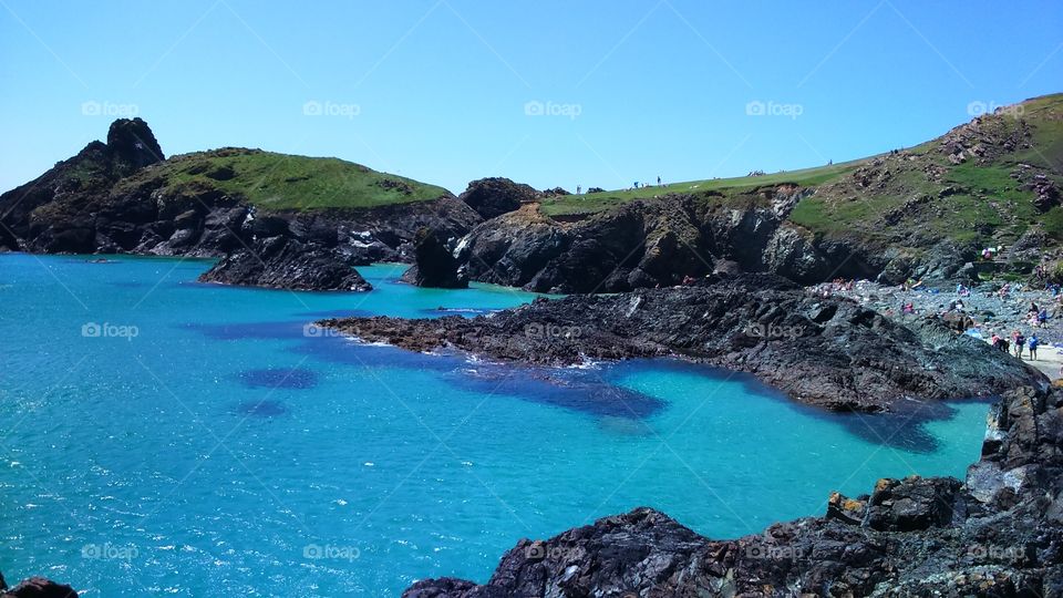 Kynance Cove, Cornwall, UK