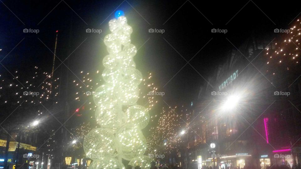 christmas  decorations  in Berlin