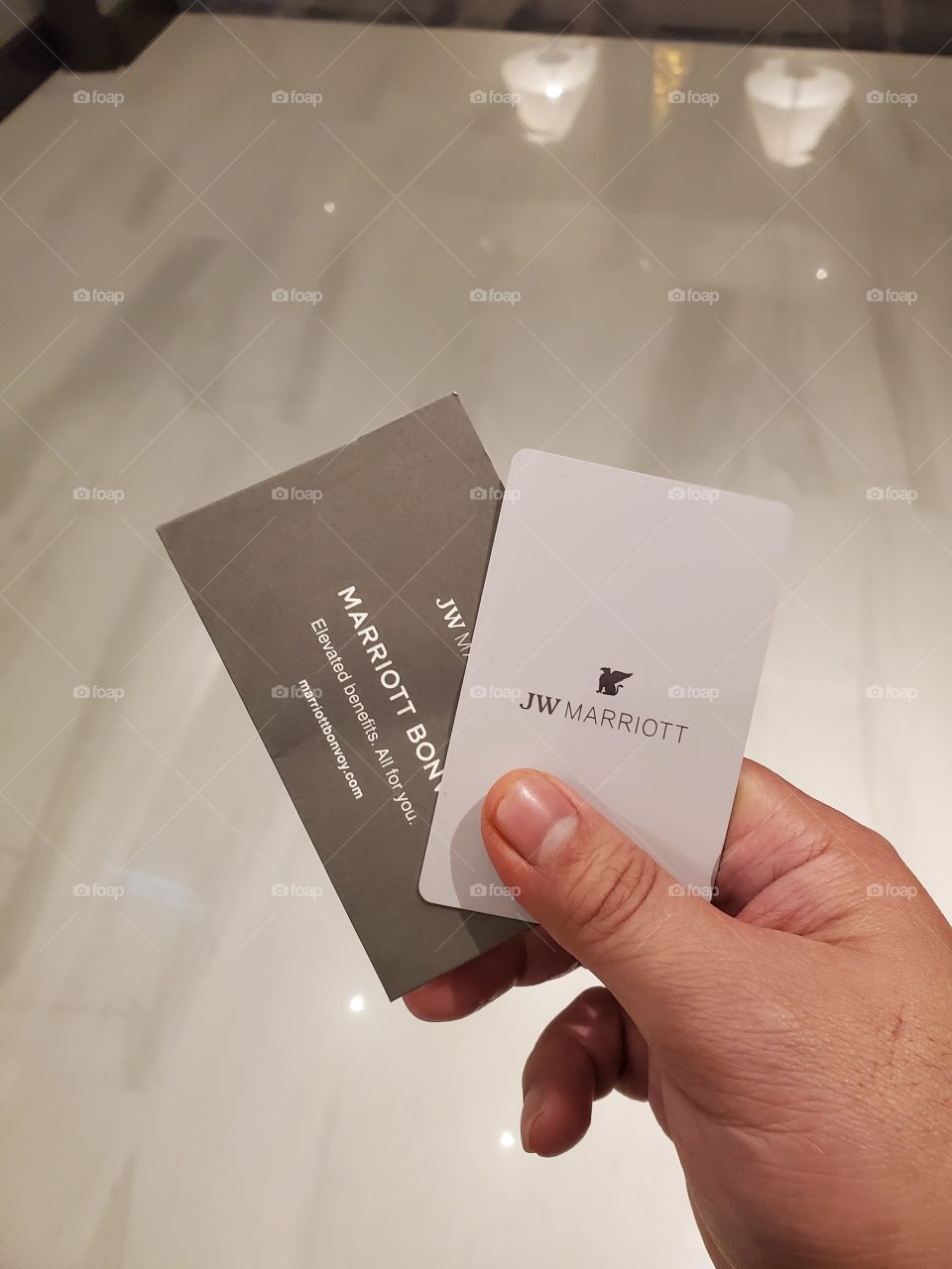 Marriott key card