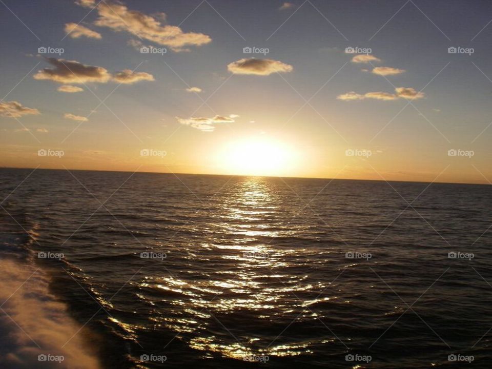Lake Michigan sunset