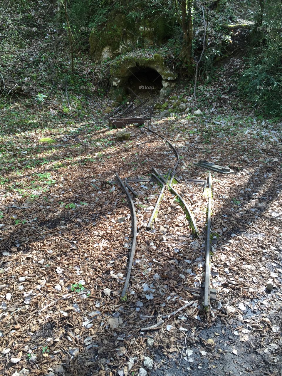 River jungle : la Cagnes, ancienne mine 