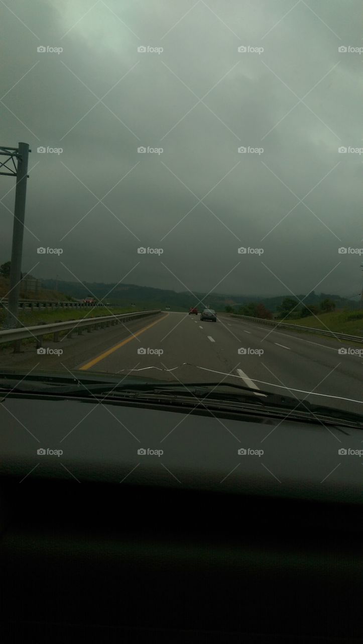Road, Transportation System, Street, Blur, Highway