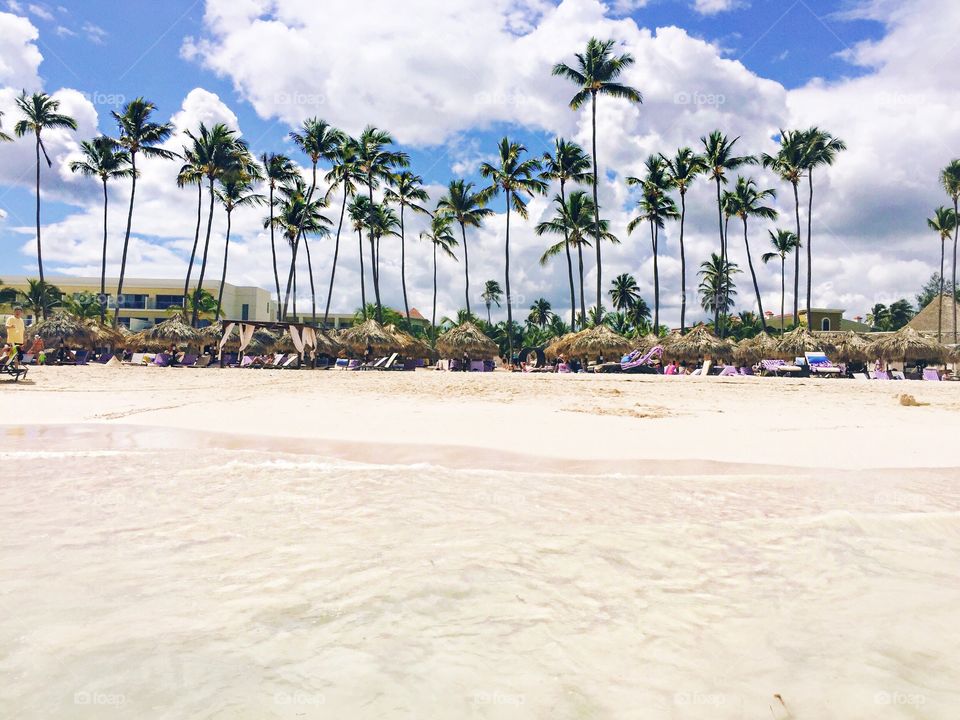 Peoples enjoying at beach