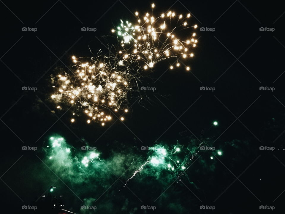 fireworks celebration time