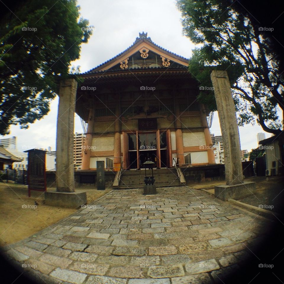 Osaka temple