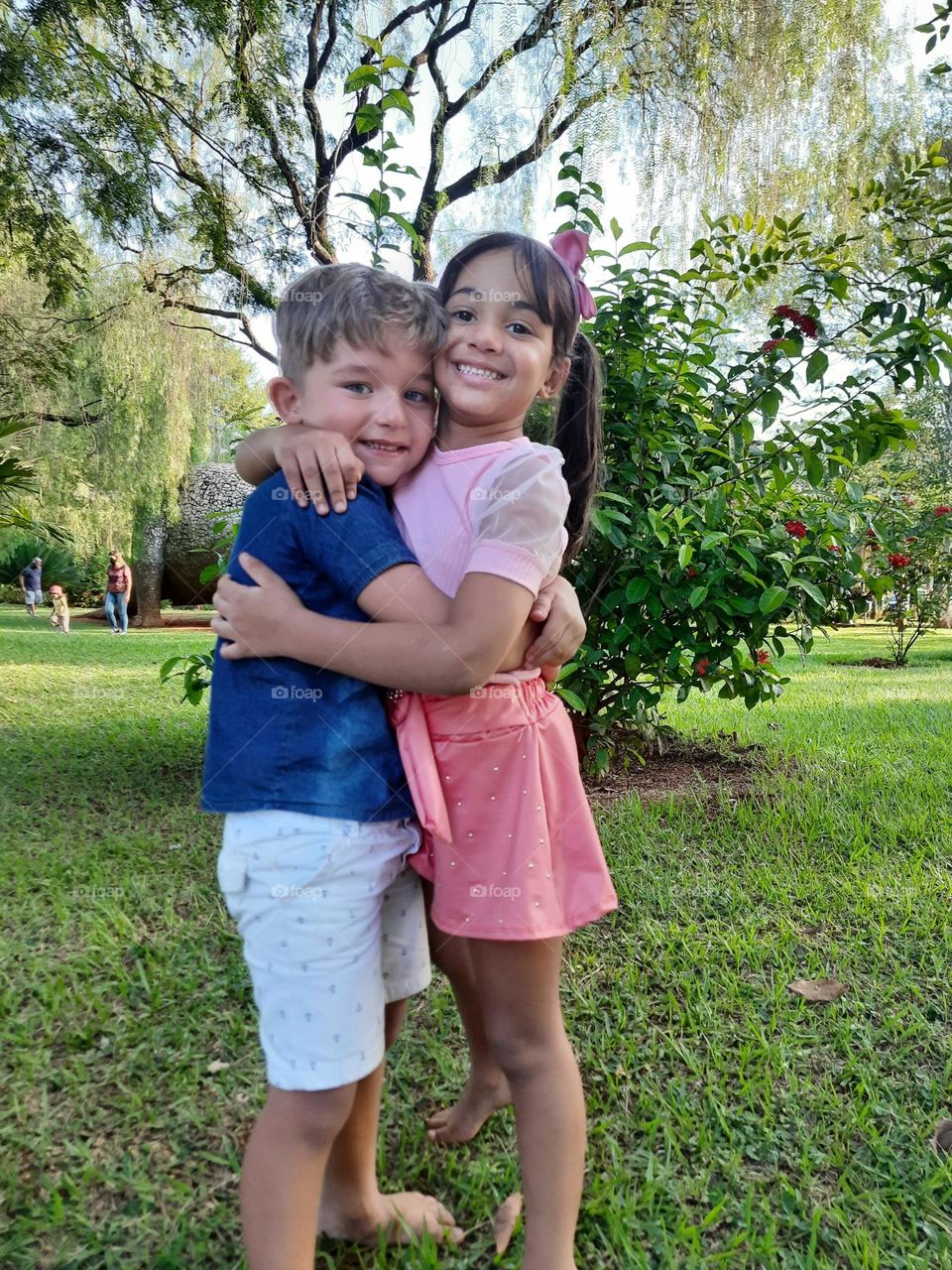 love in the form of a hug