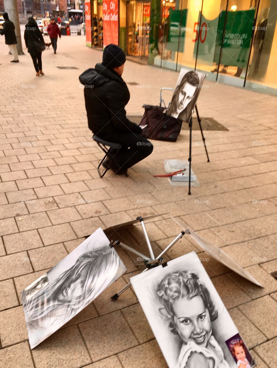 Street  Artist- Hamburg City 