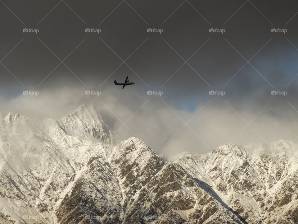 Flying under the fog and over the Remarkables
