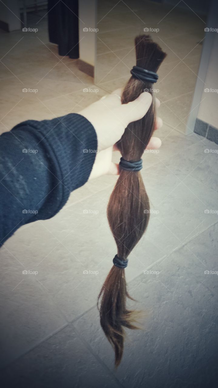 Donating Long Hair