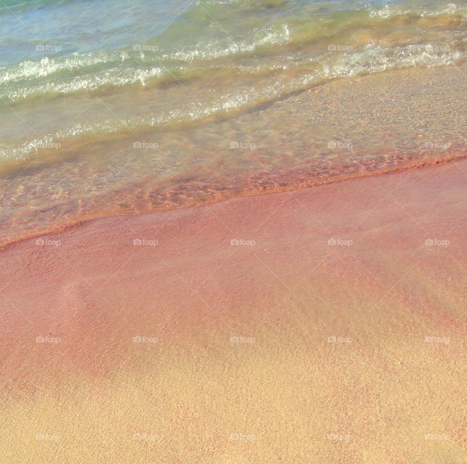 Red Sand In Sardinia