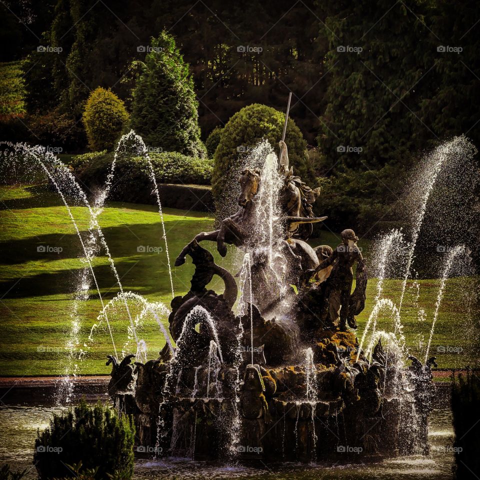 Fountain. Witley court