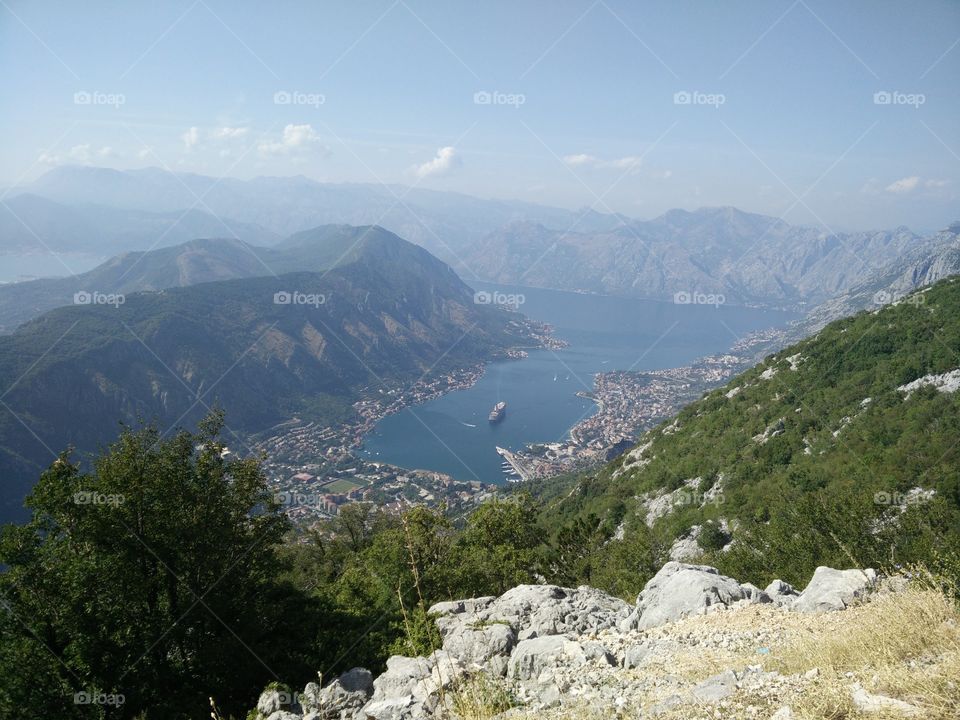 Kotor Lake view