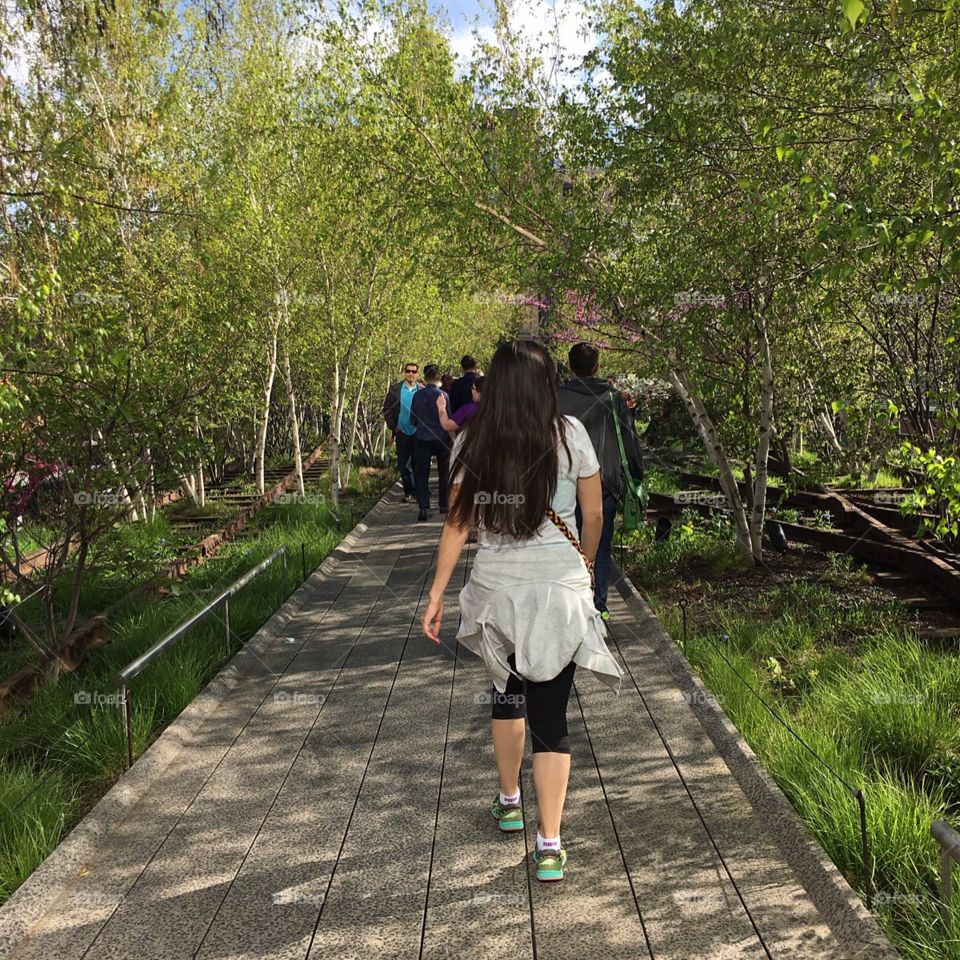 Walk on the high line