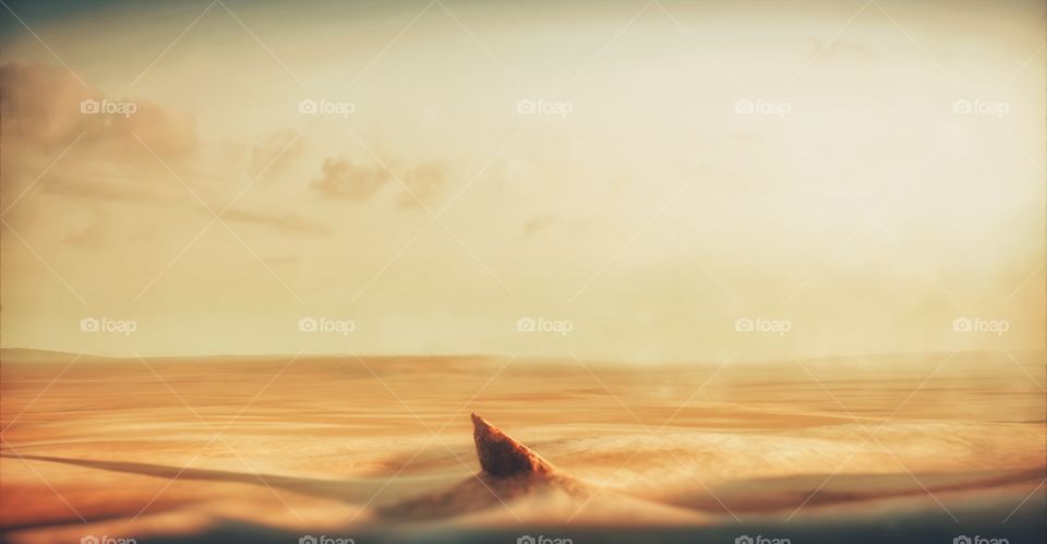Mad Max minimal desert landscape