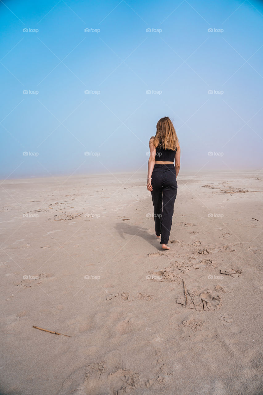 A magical morning at the beach.