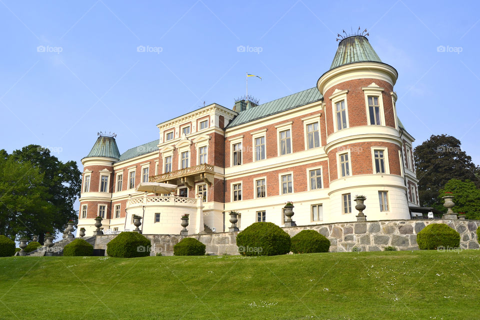 Häckeberga Castle in Sweden.