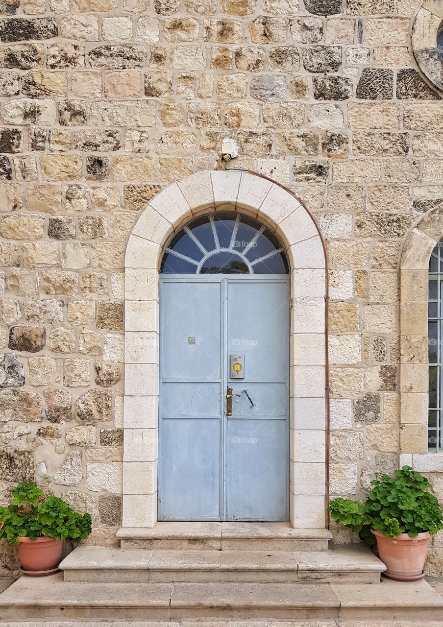 light blue steel gate