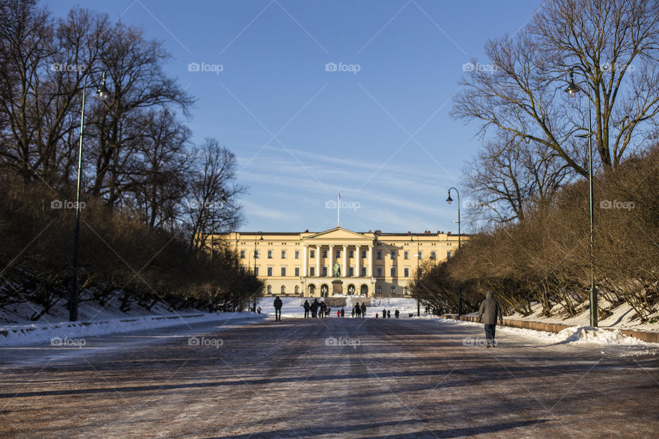 Oslo royal palace