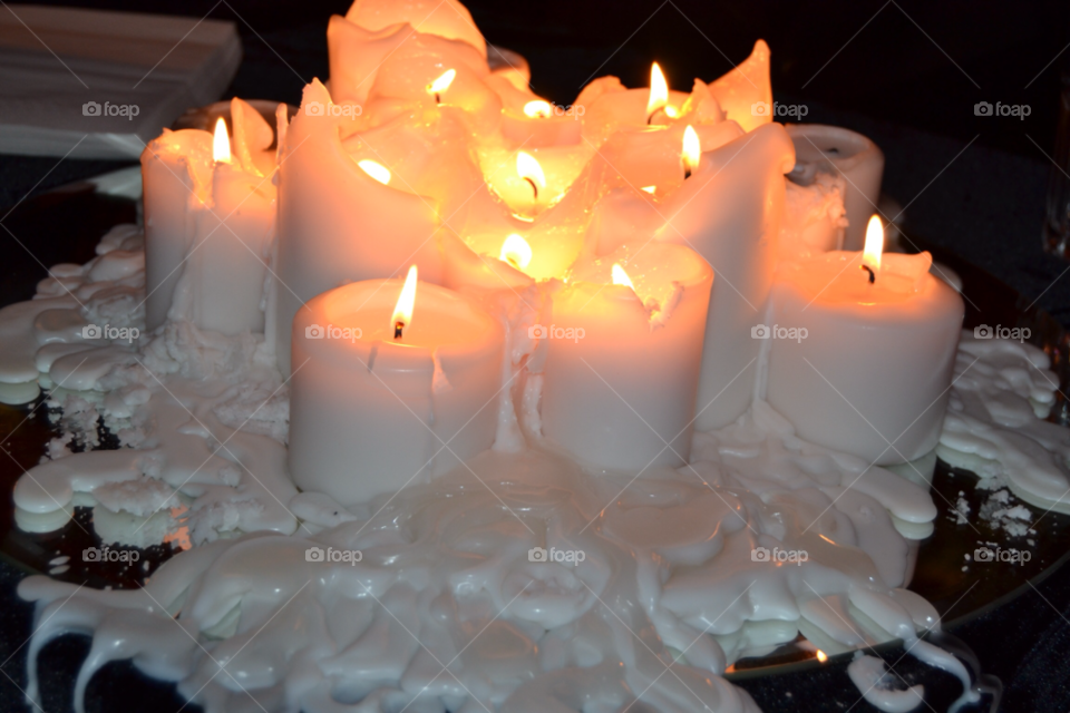 light candles party yellow by aishhaa