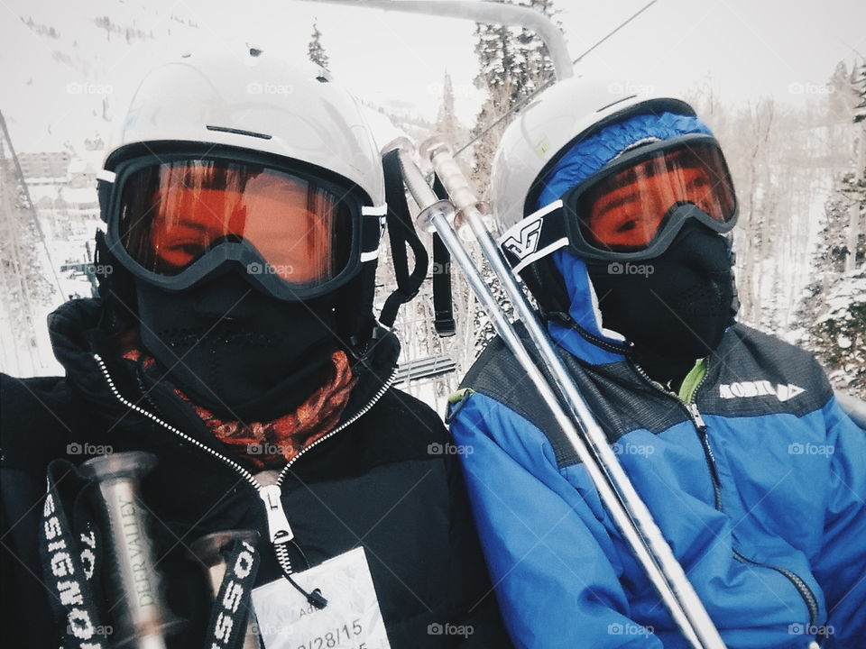 Ski Lift Selfie