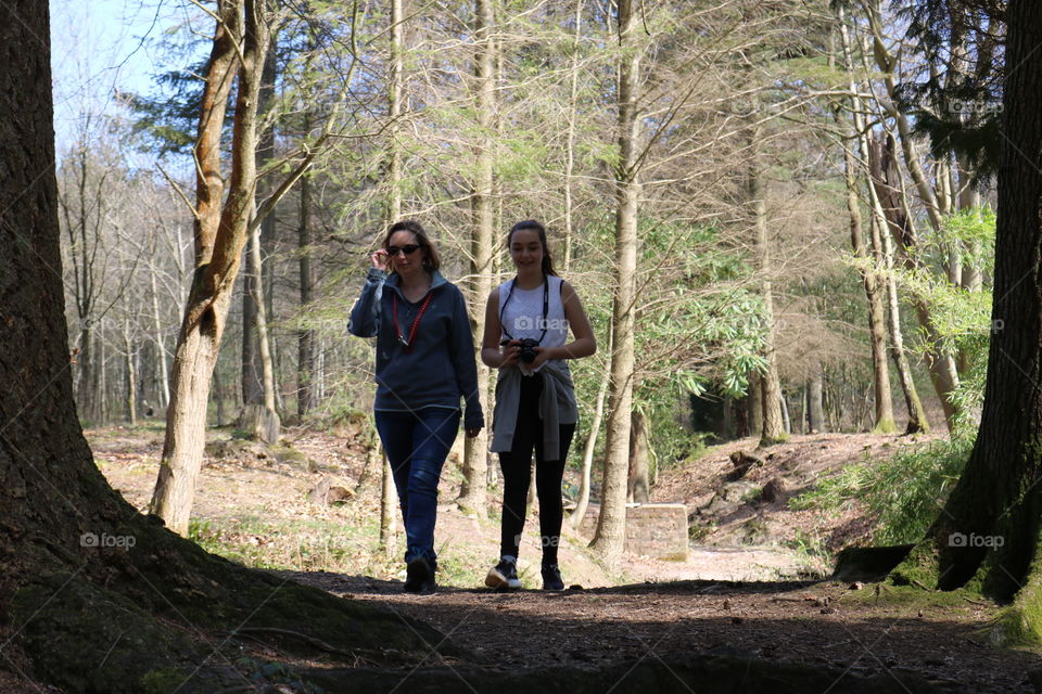 Mother and daughter 