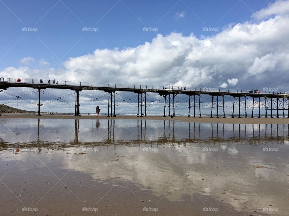 Victorian architecture … Saltburn Pier 