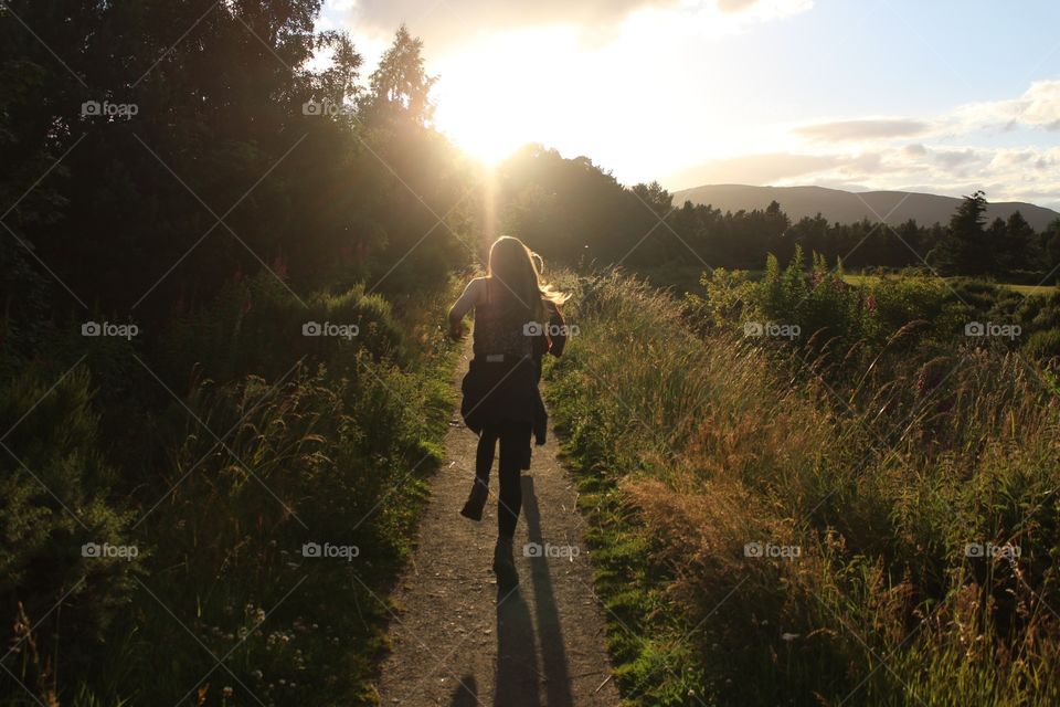 Landscape, Sunset, People, Outdoors, Tree