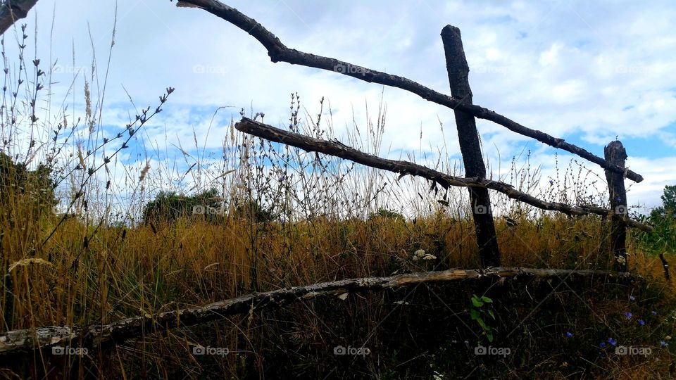 an old fence