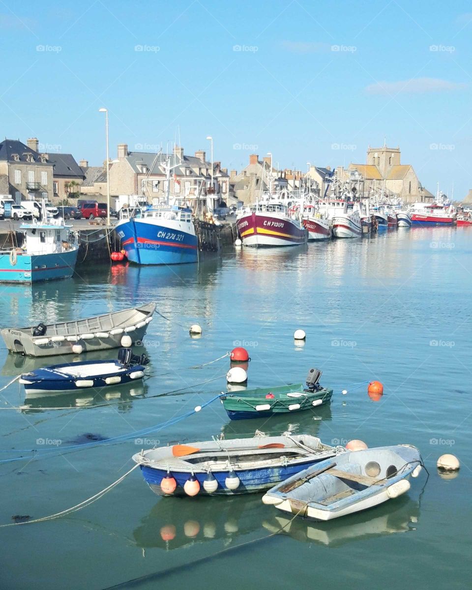 port de Barfleur Normandie