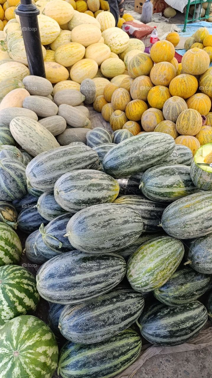 melon and watermilon