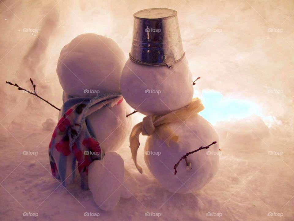 couple snowmans