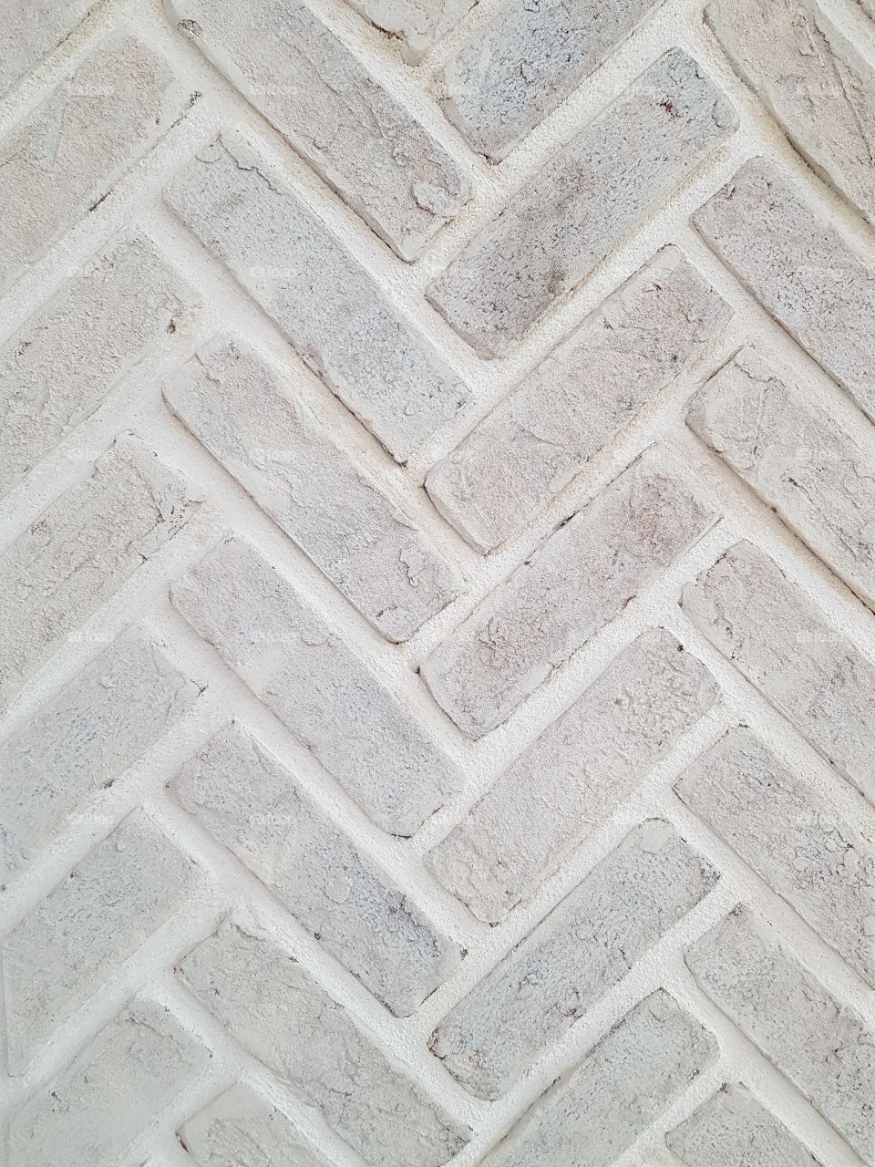 White brick wall