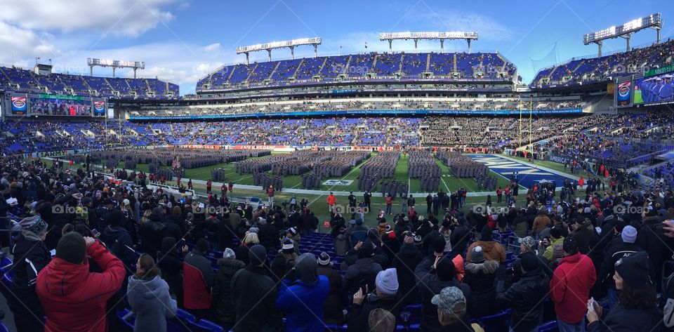 2016 Army Navy Game at M&T Bank Stadium
In Baltimore, MD