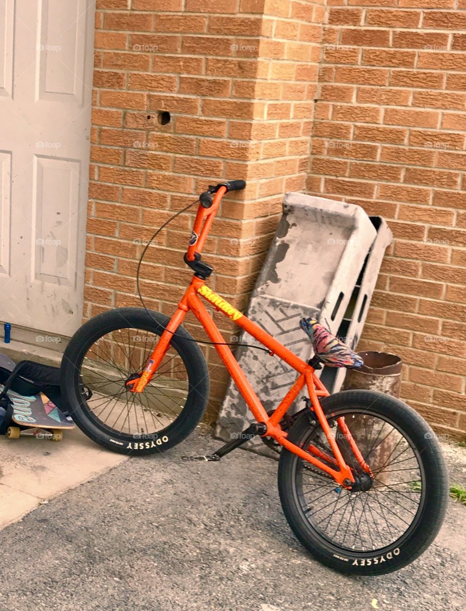 Orange Bicycle