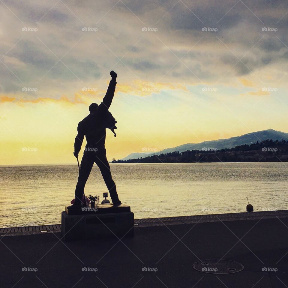 Statue of Freddy Mercury 