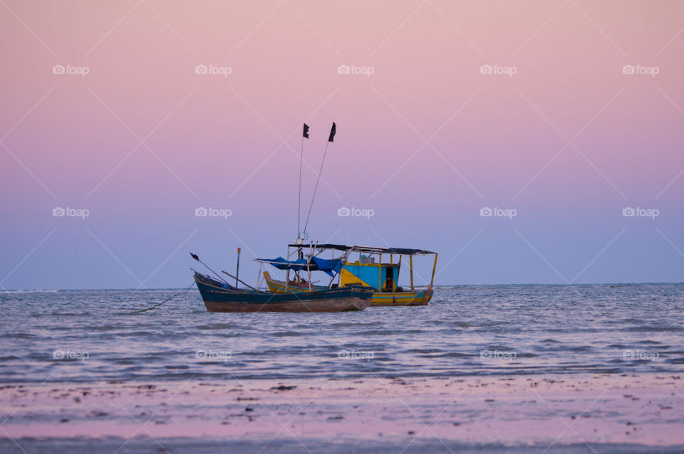 that was the end of the afternoon in cumuruxatiba Bahia Brasil!