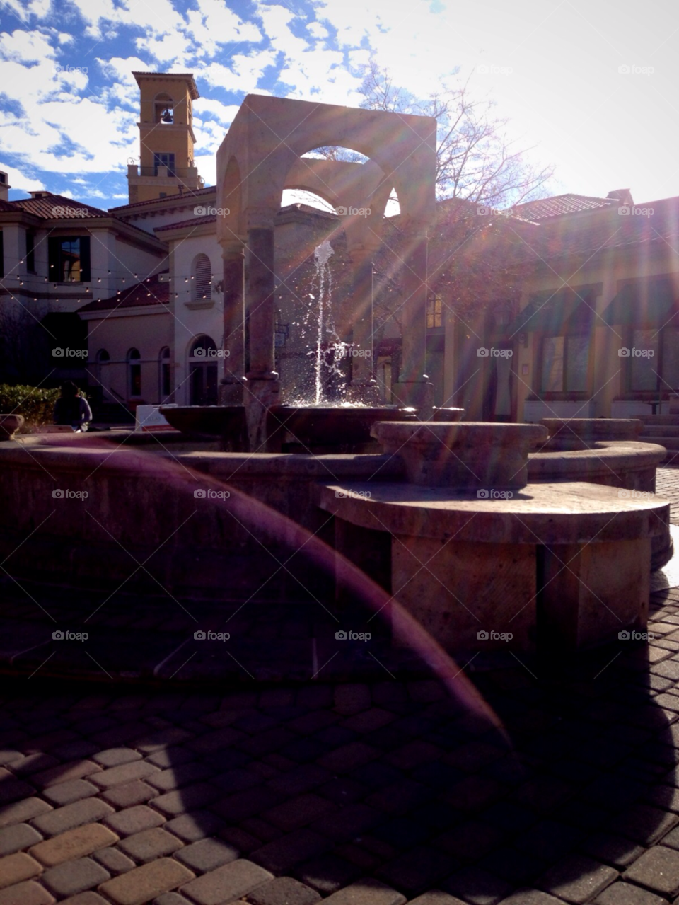 sky blue clouds water by stevehardley7