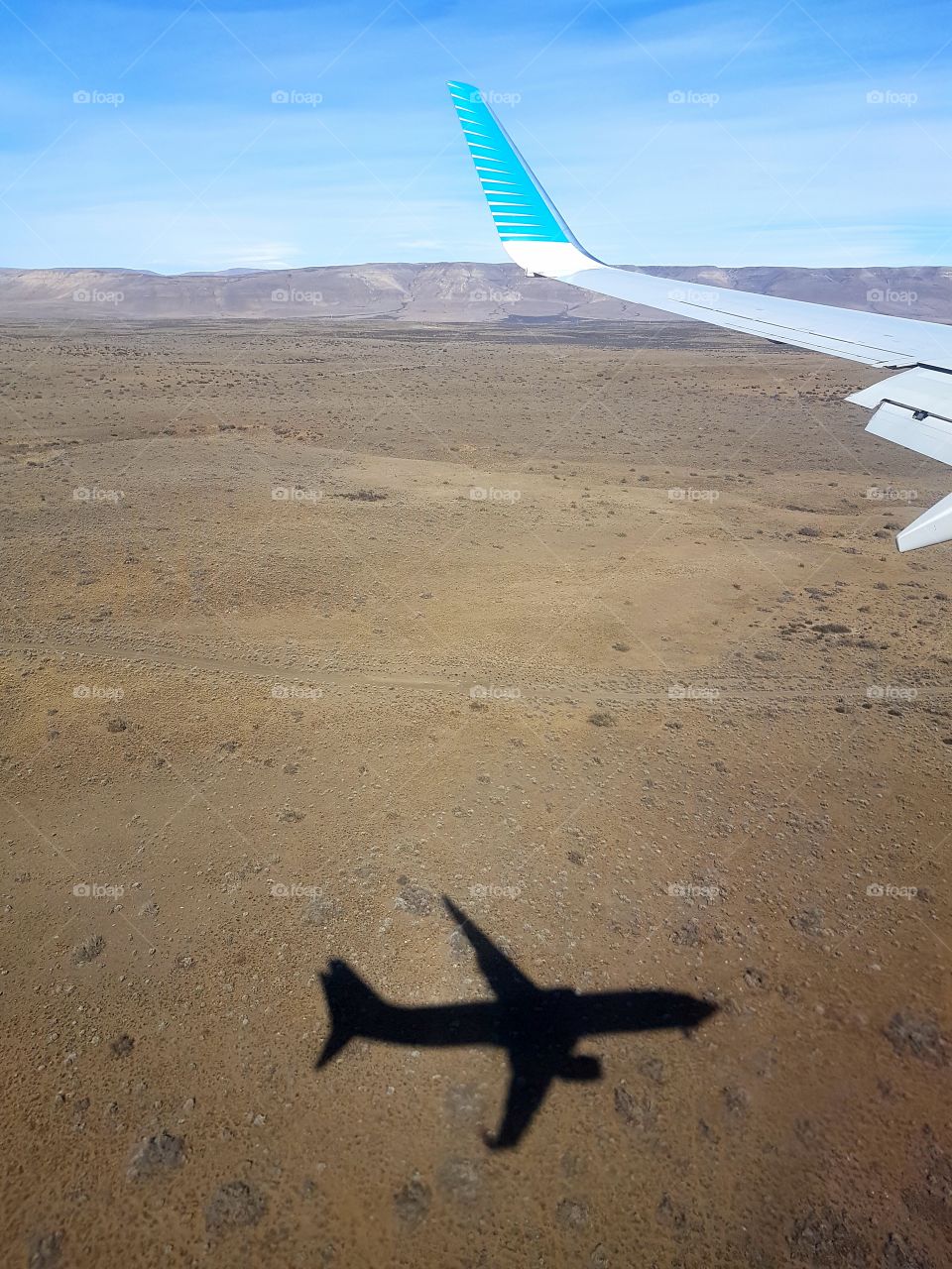 plane shadow