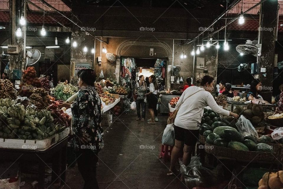 Market, People, Commerce, Shopping, Merchant