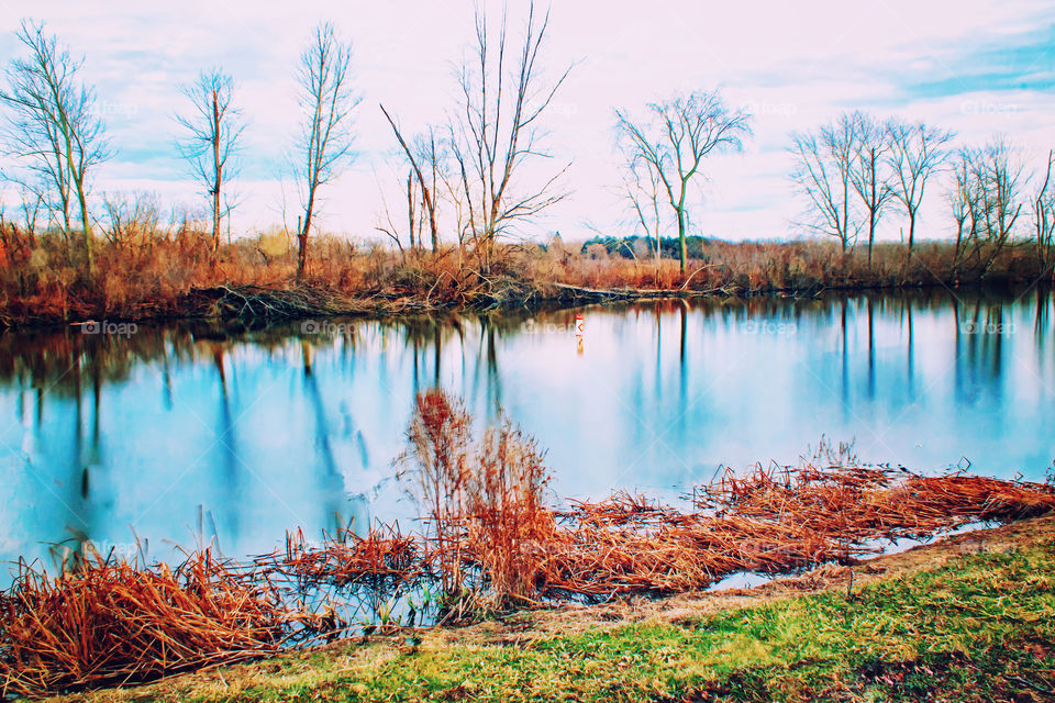 North Reservoir of the Portage Lakes, Akron, Ohio