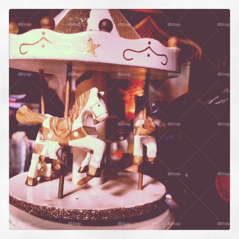 toy present horse merry go round by thainlin