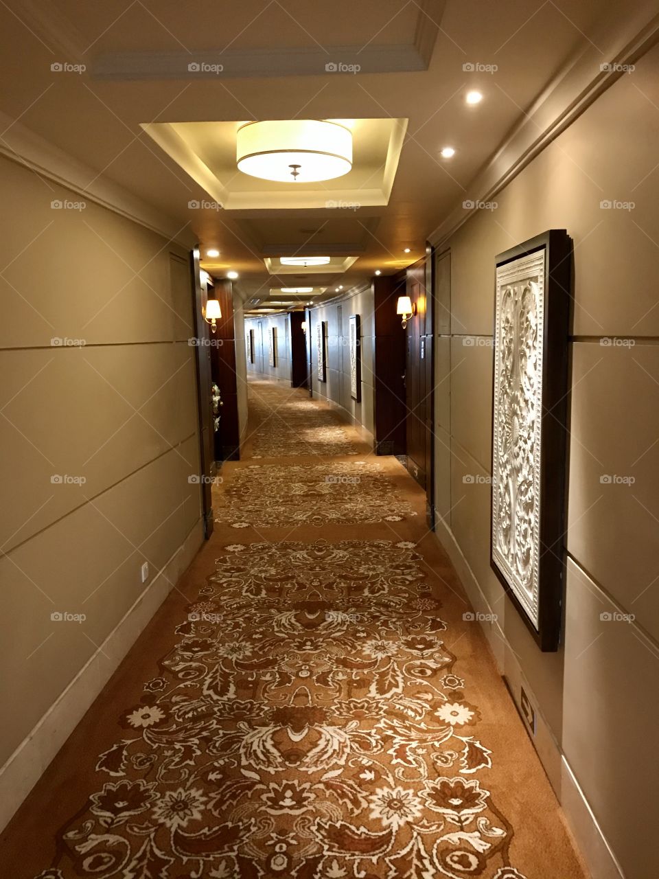 Hall way of 5 Star Hotel