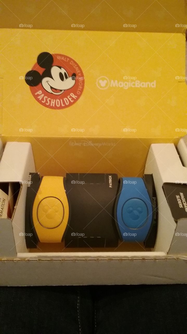 Personalized Disney Magic Bands Arrived