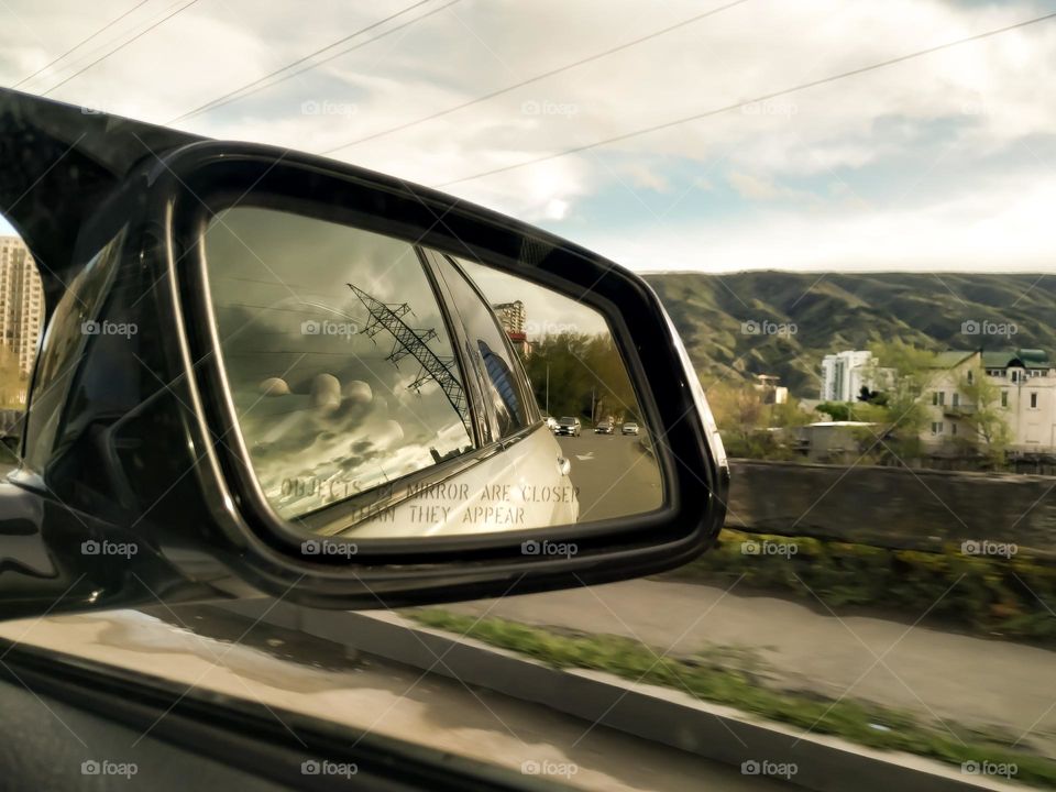 car mirror