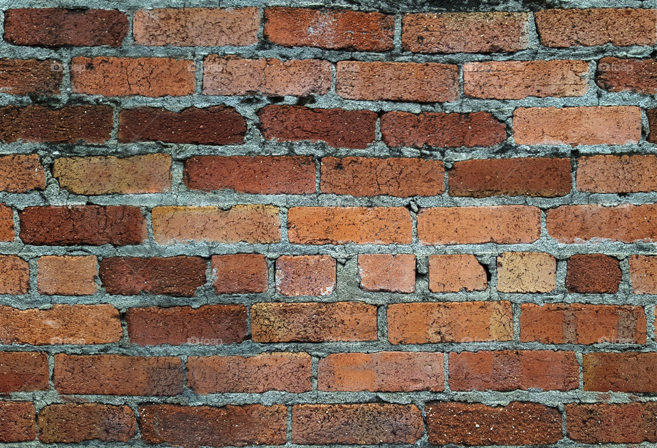 Repeating bricks. This is a high resolution, brick wall texture that will repeat seamlessly if tiled.