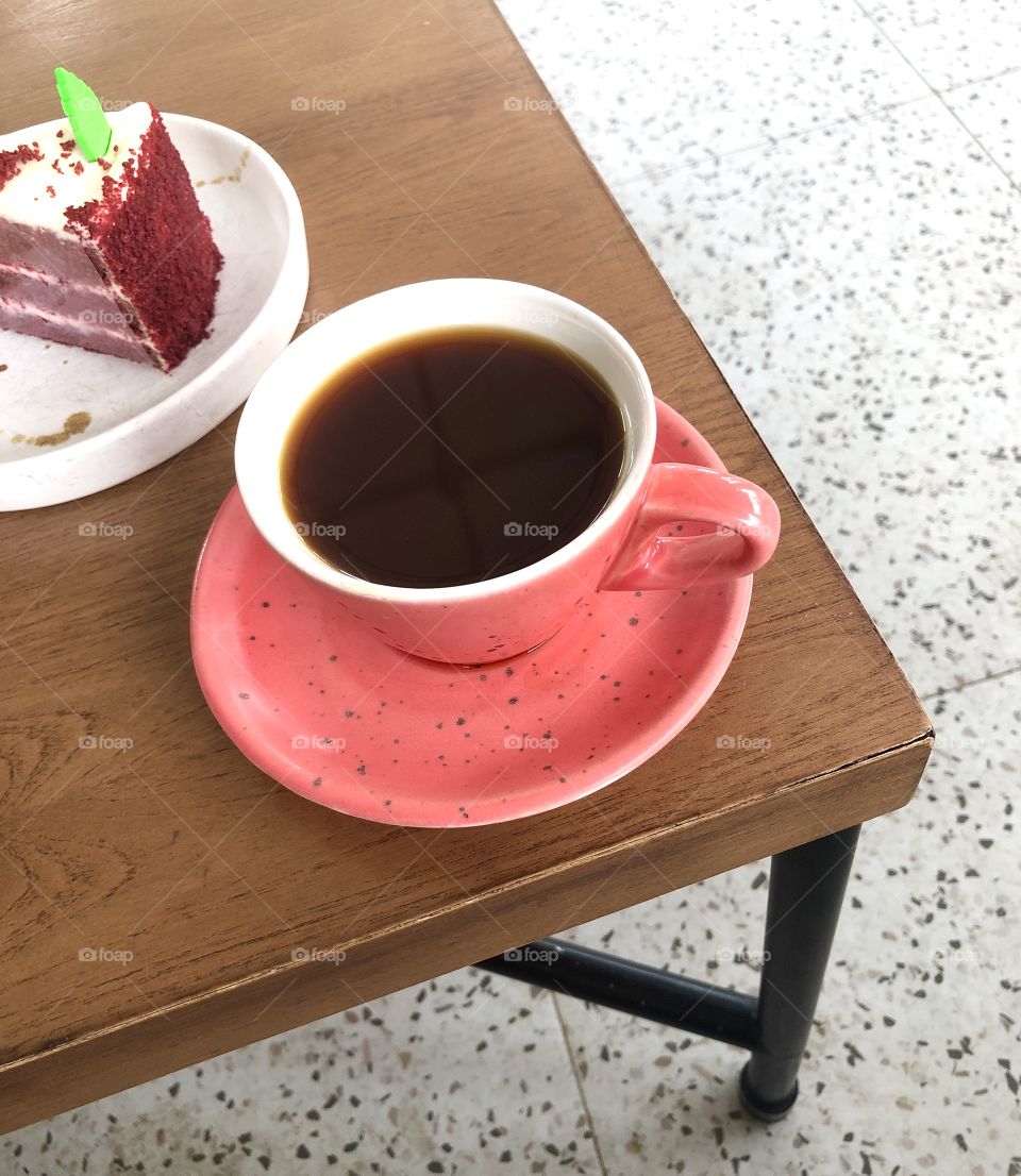 Cake and coffee 