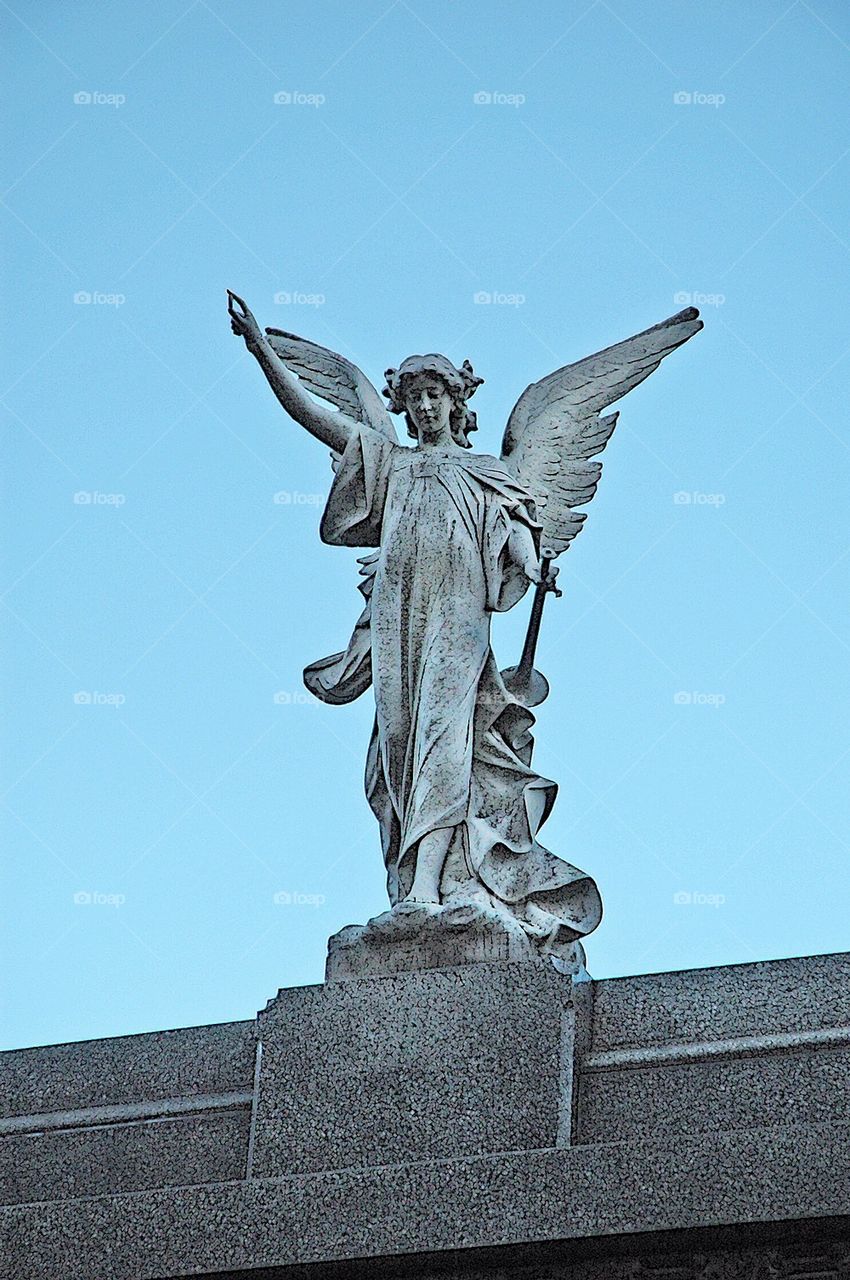 Angel statue